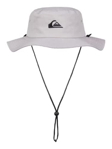 Quiksilver Men's Sun Protection Floppy Visor Bucket Hat for Outdoor Activities Wide Brim UV Protectionuppy Hat Size: S-M