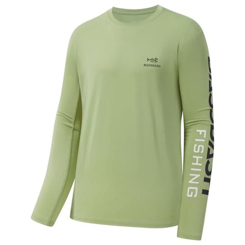 UV Protection Fishing T-Shirts for Men Global Recycled Standard UPF 50+
| Men's Long Sleeve Fishing T-Shirt UV Protecti — Lint/Dark Grey Logo
