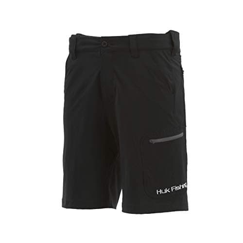 HUK Men's Next Level Quick-Drying Performance Fishing Shorts for Outdoor Adventure
| HUK Men's Next Level Quick-Drying — Black - 10.5"
