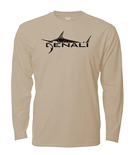 Denali Performance Apparel Men's Marlin Logo Tournament Teaser UPF 50+ UV Protection Long Sleeve T-Shirt
| Denali Men's — Bermuda Tan