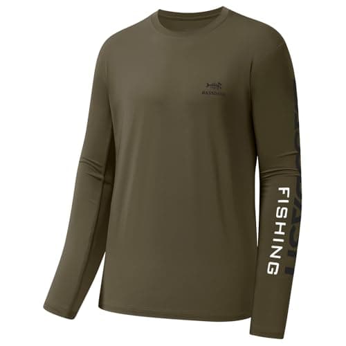 UV Protection Fishing T-Shirts for Men Global Recycled Standard UPF 50+
| Men's Long Sleeve Fishing T-Shirt UV Protecti — Brown/Black Logo