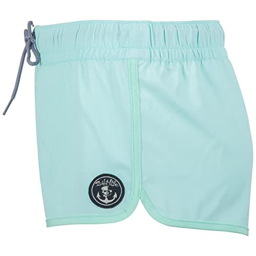 Salt Life Women's Good Daze Shorts Sun Protection High Waisted Swimensual Comfort
