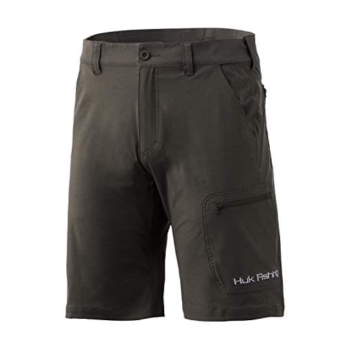HUK Men's Next Level Quick-Drying Performance Fishing Shorts for Outdoor Adventure
| HUK Men's Next Level Quick-Drying — Kalamata Olive - 10.5"