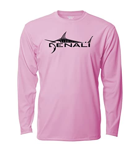 Denali Performance Apparel Men's Marlin Logo Tournament Teaser UPF 50+ UV Protection Long Sleeve T-Shirt
| Denali Men's — Candy Pink
