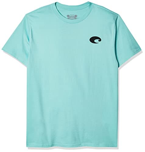 Costa Del Mar Men's Summer Comfort Short Sleeve T-Shirt Sun ProtectionOutdoor Wear — Chill