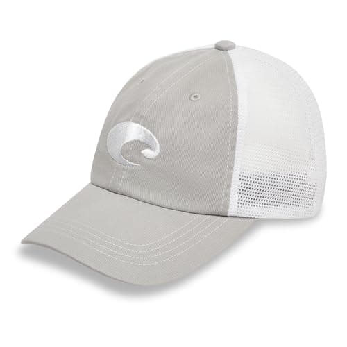 Costa Del Mar Mesh Hat for Men during Summer Sun Protection
| Costa Del Mar Mesh Hat with UV Protection Ideal for Outdo — Deck Gray Heather