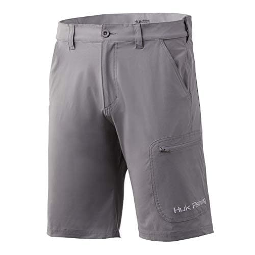 HUK Men's Next Level Quick-Drying Performance Fishing Shorts for Outdoor Adventure
| HUK Men's Next Level Quick-Drying — Grey - 10.5"