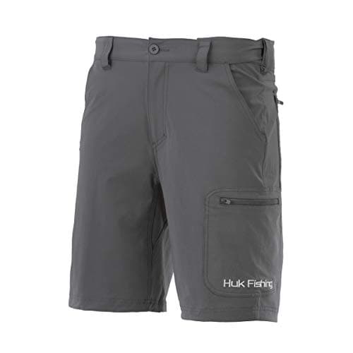 HUK Men's Next Level Quick-Drying Performance Fishing Shorts for Outdoor Adventure
| HUK Men's Next Level Quick-Drying — Charcoal - 10.5"