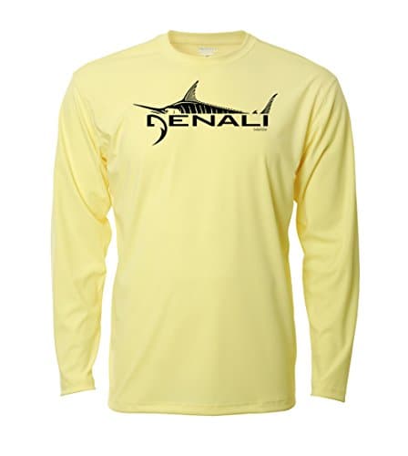 Denali Performance Apparel Men's Marlin Logo Tournament Teaser UPF 50+ UV Protection Long Sleeve T-Shirt
| Denali Men's — Fighting Lady Yellow