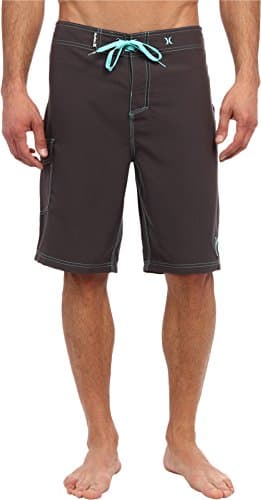 Hurley Men's One and Only 22-Inch Boardshorts Lightweight Breathable Surf Swim Shorts for Men Summer Beach Vacation — Medium Ash