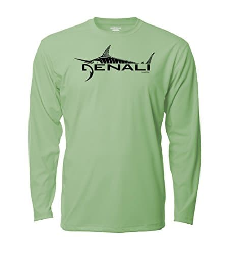 Denali Performance Apparel Men's Marlin Logo Tournament Teaser UPF 50+ UV Protection Long Sleeve T-Shirt
| Denali Men's — Green Tea
