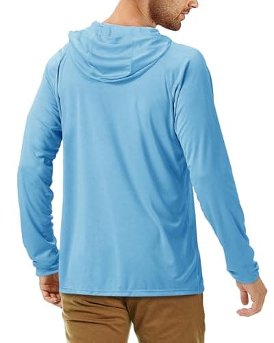 UPF 50+ Sun Protection Fishing Hoodie for Men Outdoor Activities
| Long Sleeve UV Protection Fishing Shirt for Men Suit