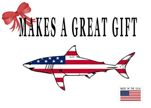 Rogue River Tactical Shark Fish USA Flag Sticker Decal for Auto Car Truck Boat RV
| Rogue River Tactical Shark Fish USA