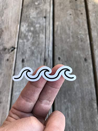 Waves Phone Sticker for Teens to Express Themselves during Outdoor Activities
| Waves Laptop Sticker to Protect Your De