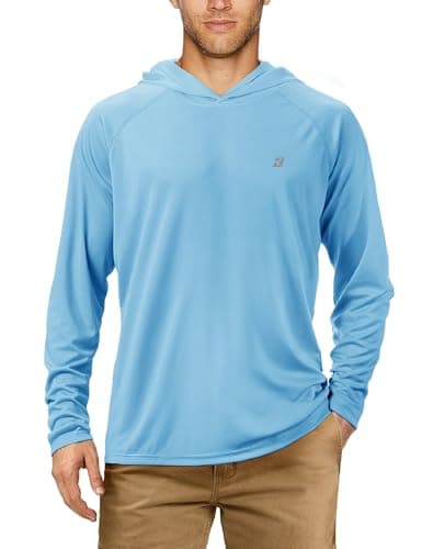 UPF 50+ Sun Protection Fishing Hoodie for Men Outdoor Activities
| Long Sleeve UV Protection Fishing Shirt for Men Suit