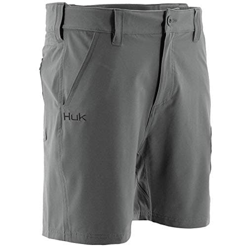 HUK Men's Next Level Quick-Drying Performance Fishing Shorts for Outdoor Adventure
| HUK Men's Next Level Quick-Drying — Charcoal - 7"
