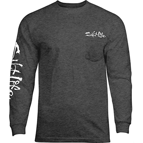 Salt Life Men's Fade Long Sleeve Shirt for Outdoor Summer Fashion