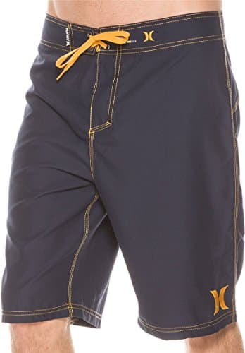 Hurley Men's One and Only 22-Inch Boardshorts Lightweight Breathable Surf Swim Shorts for Men Summer Beach Vacation — Obsidian Blue