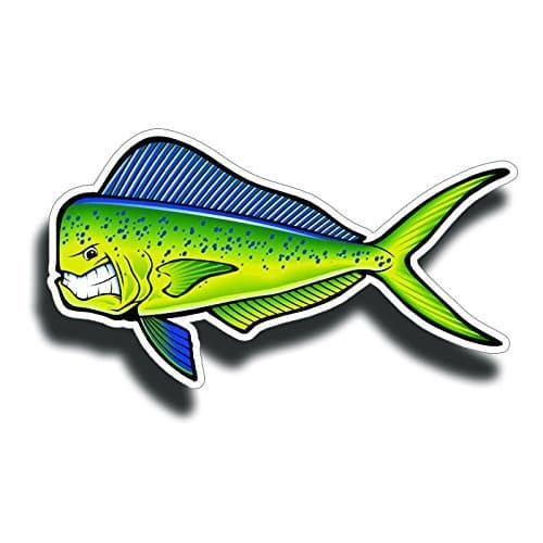 Salt Life 2 Pieces Mahi Mahi Sticker Decal, 5.5 inches - Waterproof Vinyl Car Bumper Stickers
| Salt Life Mahi Mahi Fis
