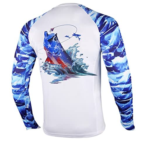 Palmyth Men's Long Sleeve Fishing Shirt Sun Protection UV UPF 50+ T-Shirt
| Palmyth Men's Long Sleeve Sun Protection UV — Leaping Tarpon