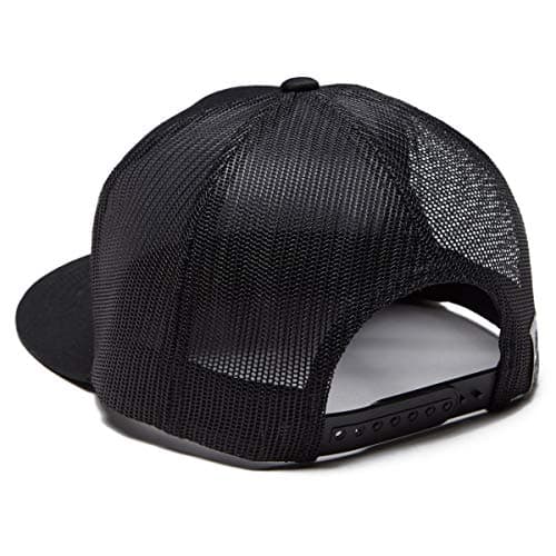 Salty Crew Bruce Trucker Hat Black OS - Unisex Adjustable Baseball Hat for Adults Premium Cotton Outdoor Sports Hat
