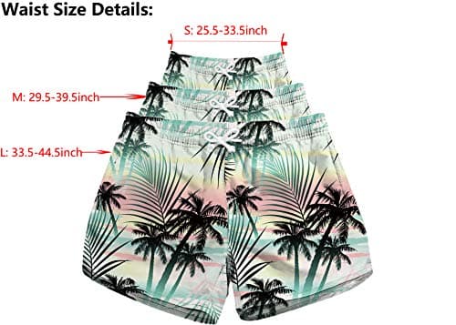 Honeystore Women's Casual Quick Dry Swim Trunks for Beach Goers
| Honeystore Women's Casual Print Boardshorts for Beach