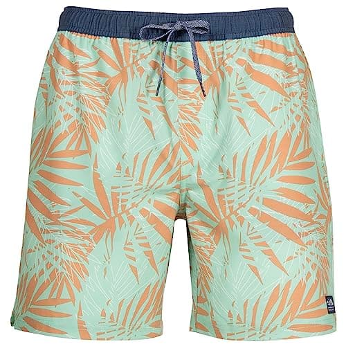 Salt Life Men's Jungle Vibes Volley Shorts - Comfortable and Stylish Swimwear for Men at the Beach