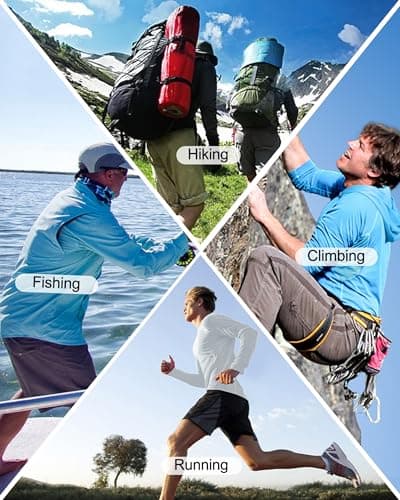 UPF 50+ Sun Protection Fishing Hoodie for Men Outdoor Activities
| Long Sleeve UV Protection Fishing Shirt for Men Suit