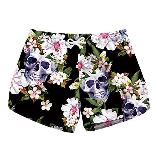 Honeystore Women's Casual Quick Dry Swim Trunks for Beach Goers
| Honeystore Women's Casual Print Boardshorts for Beach — Black 6026