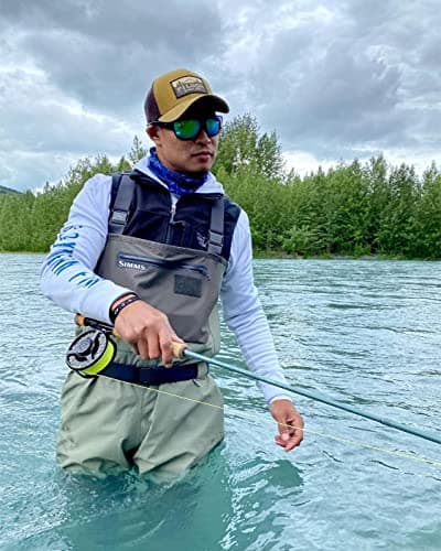 Southern Fin Apparel Performance Fishing Hoodie Shirt for Men and Women UPF UV 50+ Lightweight With Hood