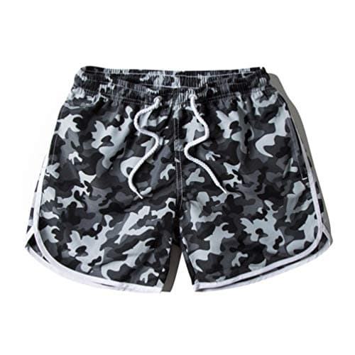 Honeystore Women's Casual Quick Dry Swim Trunks for Beach Goers
| Honeystore Women's Casual Print Boardshorts for Beach — Gray