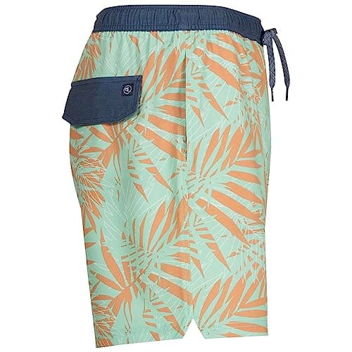 Salt Life Men's Jungle Vibes Volley Shorts - Comfortable and Stylish Swimwear for Men at the Beach