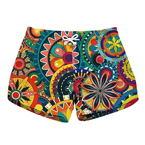 Honeystore Women's Casual Quick Dry Swim Trunks for Beach Goers
| Honeystore Women's Casual Print Boardshorts for Beach — Multicolor 6043