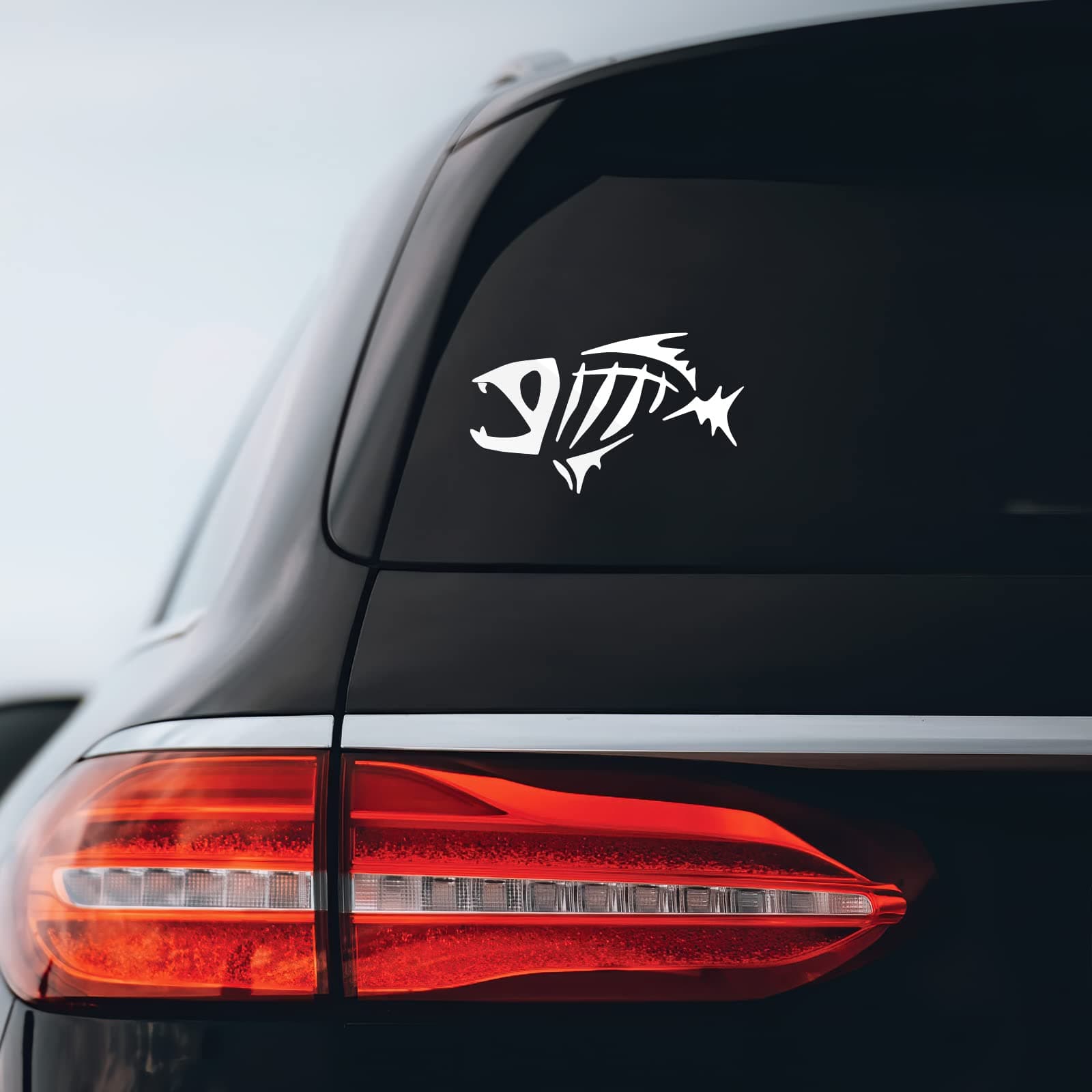 Fear No Sticker Decal Notebook Features White 6" x |5" For Car Laptop
| Fish Bones Decal Notebook White Size 6" x |5" P