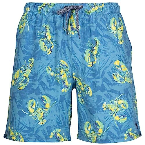 Salt Life Men's Comfortable Rock Lobster Volley Short for Summer Beach Volleyball Games