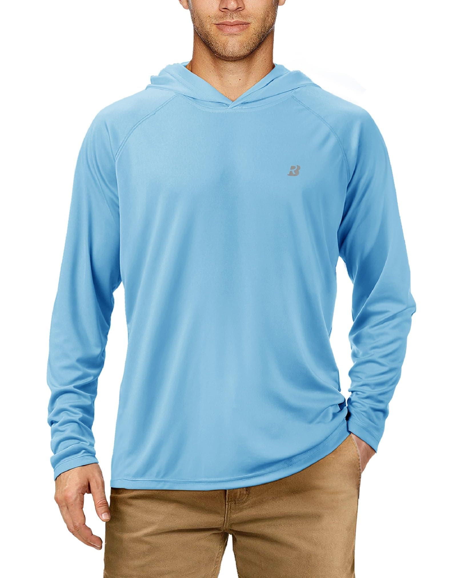 UPF 50+ Sun Protection Fishing Hoodie for Men Outdoor Activities
| Long Sleeve UV Protection Fishing Shirt for Men Suit