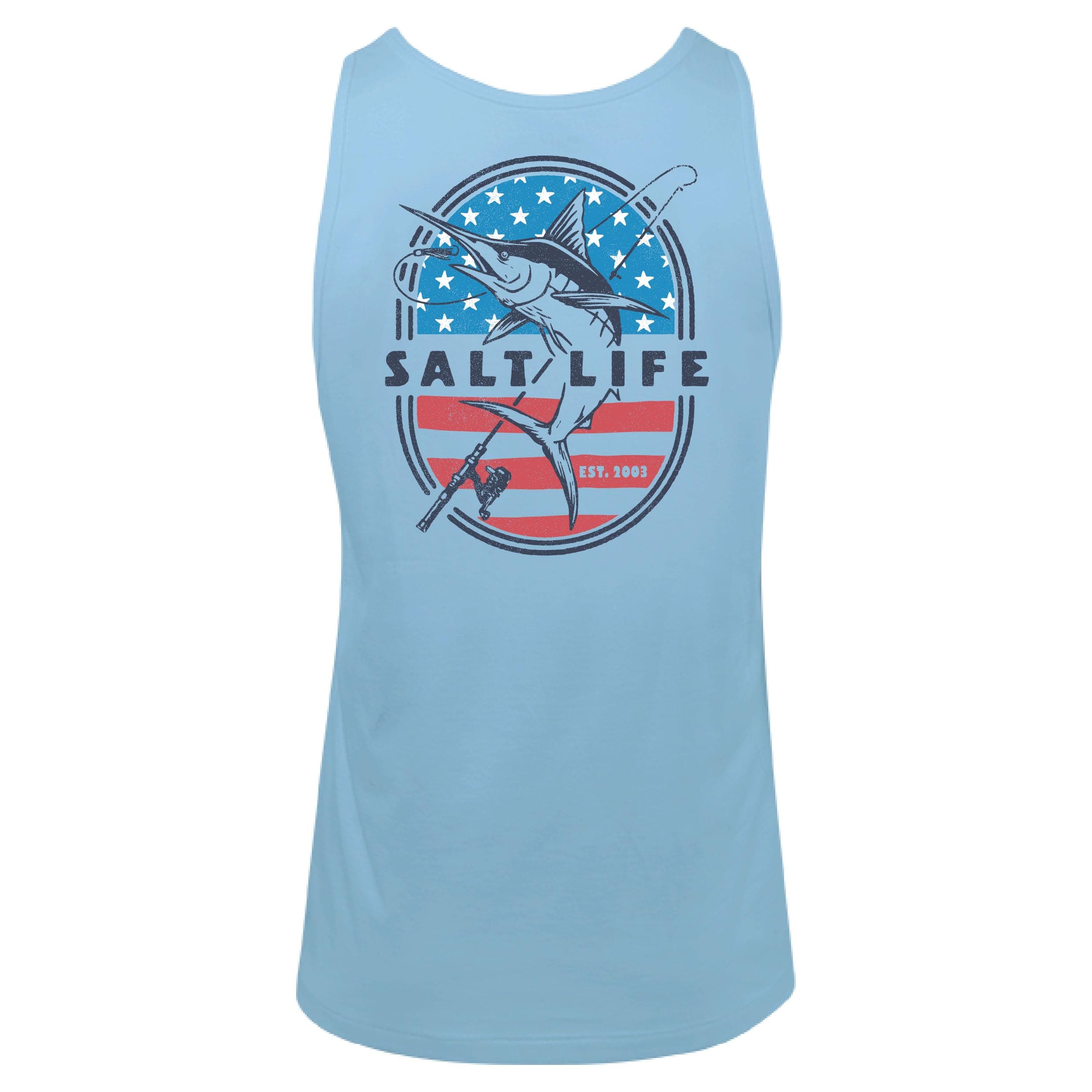 Salt Life Men's Salt-N-Proud Tee for Summer Beach Volleyball Games Cool and Comfortable